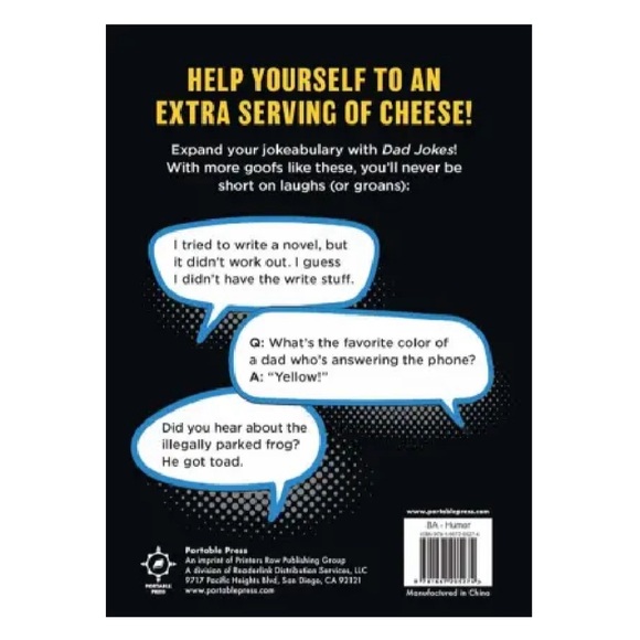 Dad Jokes Book & Facial Hair Bib, Father’s Day Gift Set - Picture 3 of 9